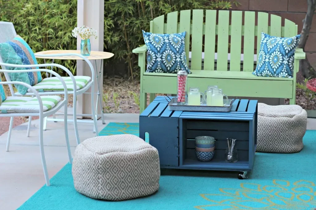 20 Creative DIY Outdoor Storage Solutions for Your Home Outdoor Crate Coffee Table