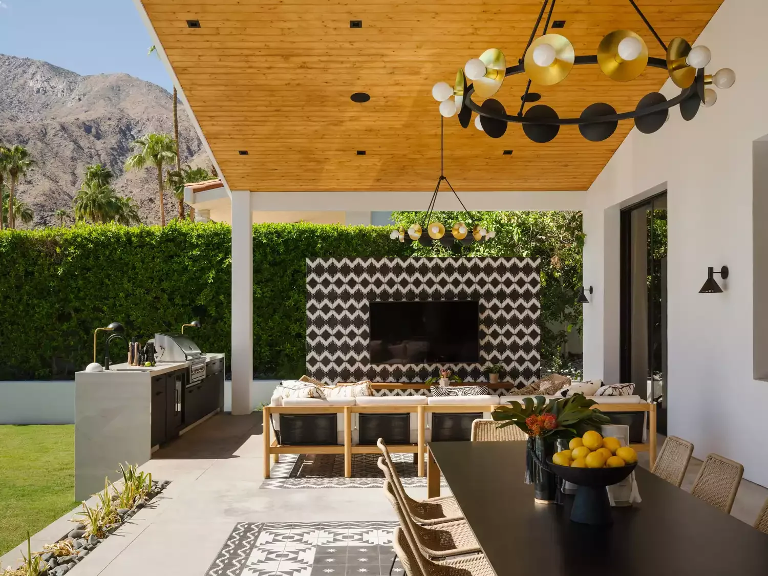 Outdoor Fireplace