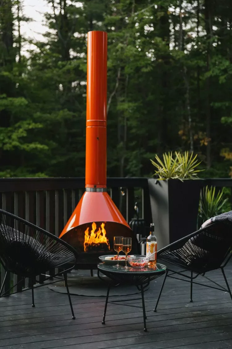 19 Brilliant Deck Lighting Ideas That Will Transform Your Outdoor Oasis 9 Outdoor Fireplace