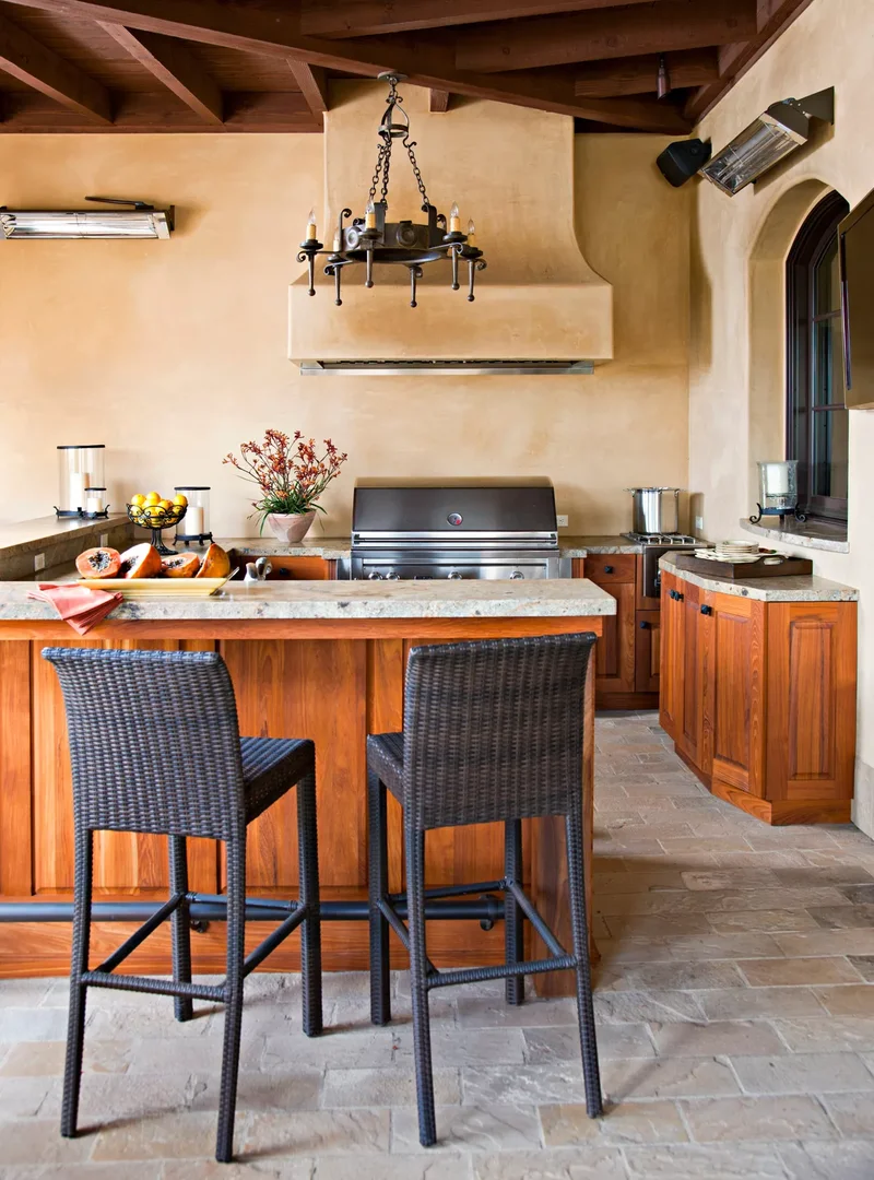 32 Stunning Outdoor Kitchen Ideas Perfect for Entertaining 18 Outdoor Kitchen Layout Ideas