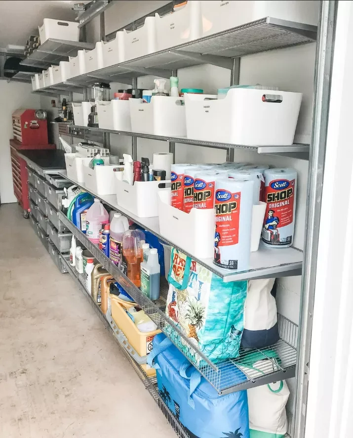 19 Creative Garage Wall Transformations That Will Amaze You Outdoor Supply Pantry