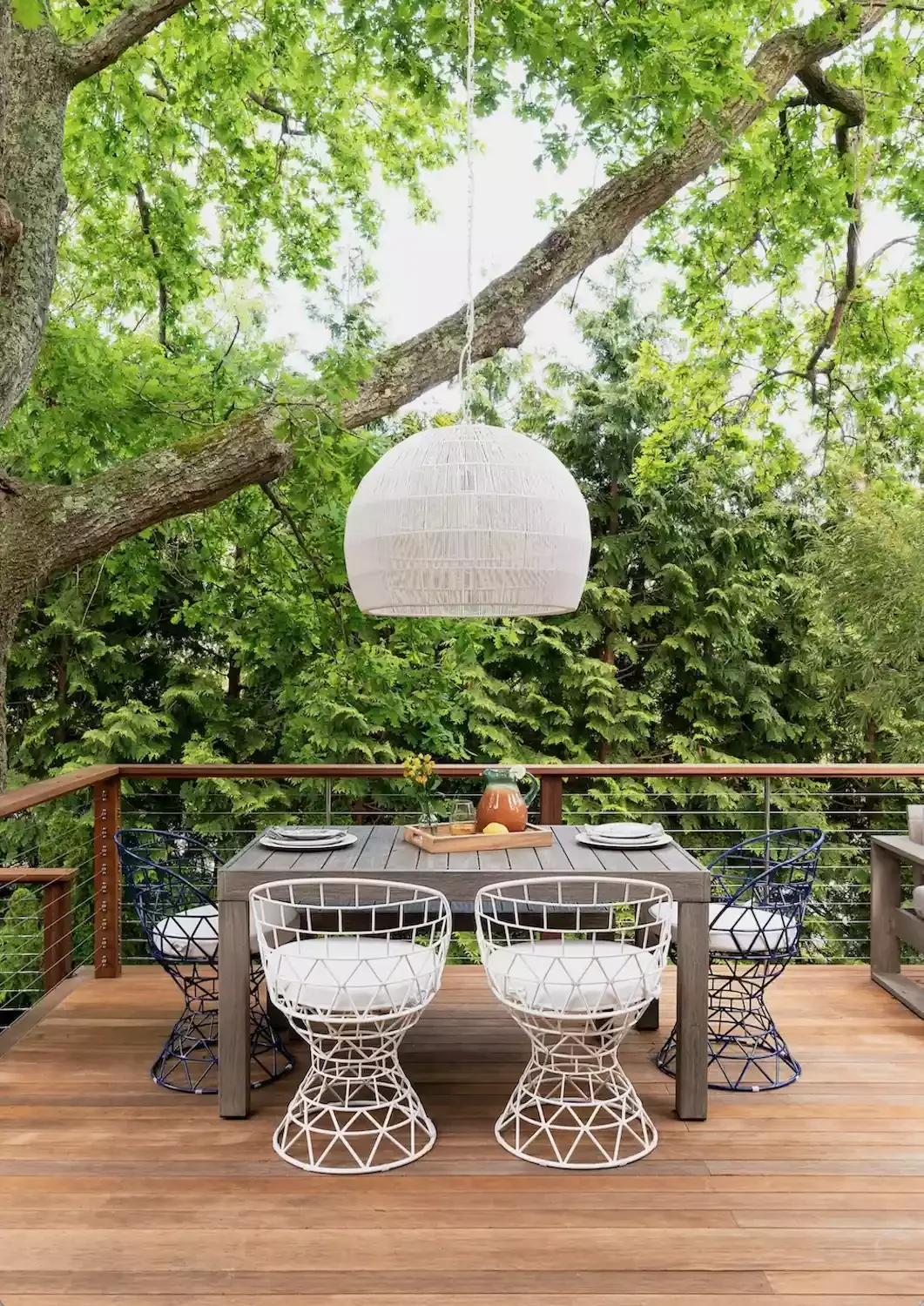41 Stunning Outdoor Lighting Ideas That Will Transform Your Yard Into a Magical Space 12 Outdoor Table Pendant Light