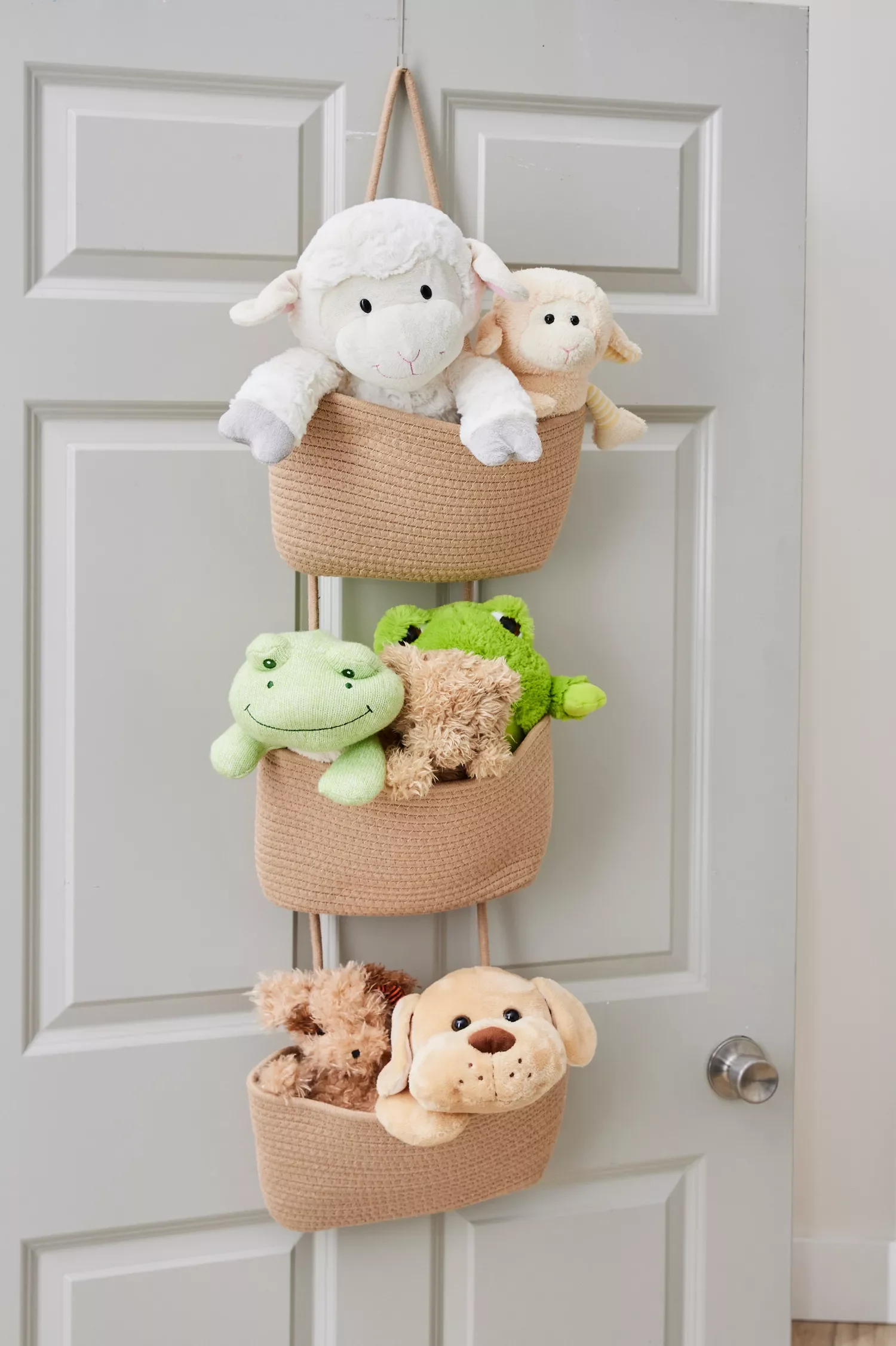 20 Clever Ways to Organize Your Child's Stuffed Animal Collection Over-the-Door Organizer