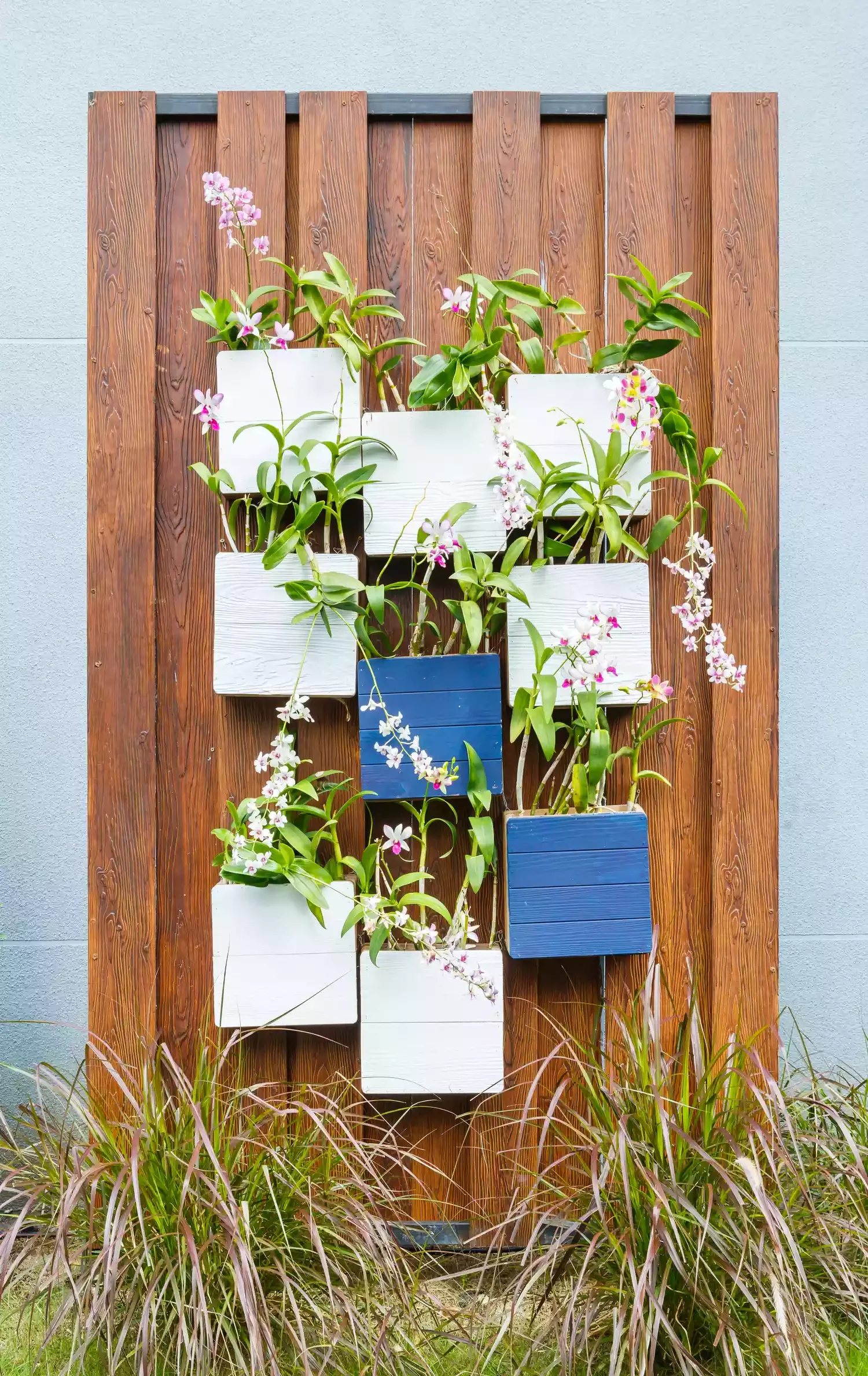 Paint Color Block Planters