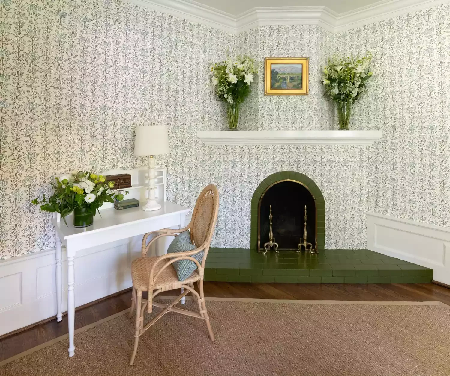 20 Stunning Fireplace Hearth Ideas That'll Transform Your Living Space 4 Paint It Green
