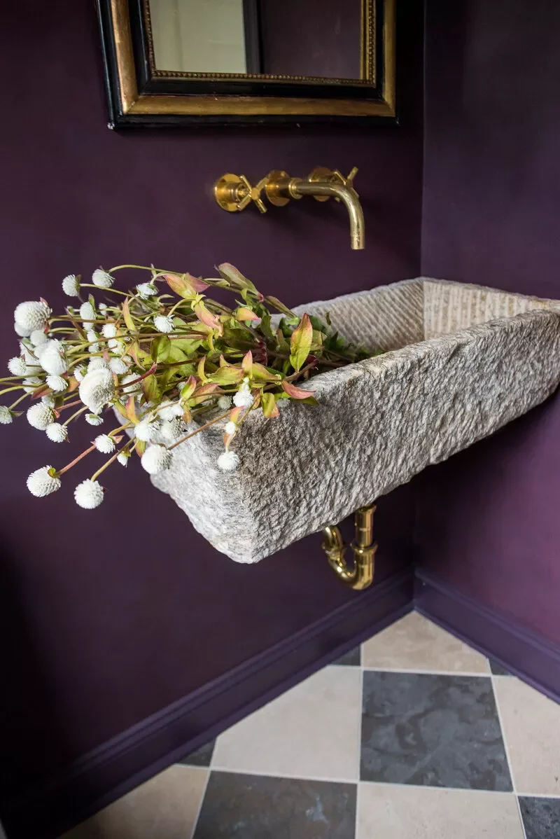 50 Dramatic Dark Bathroom Ideas to Transform Your Space 5 Paint It Purple