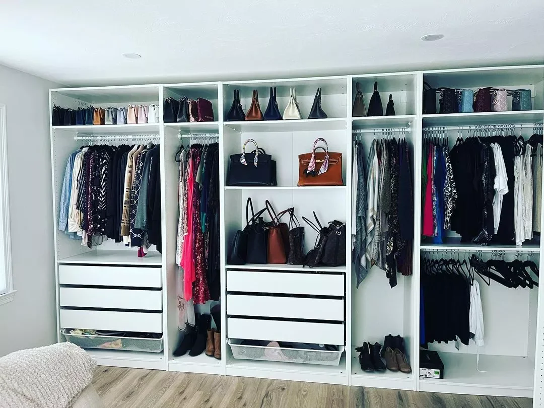23 Brilliant Open Closet Ideas That'll Transform Your Morning Routine Paint It White