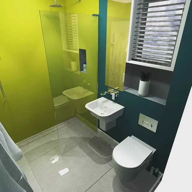 27 Stunning Wet Room Design Ideas That Will Transform Your Bathroom 11 Paint It in a Bold Color