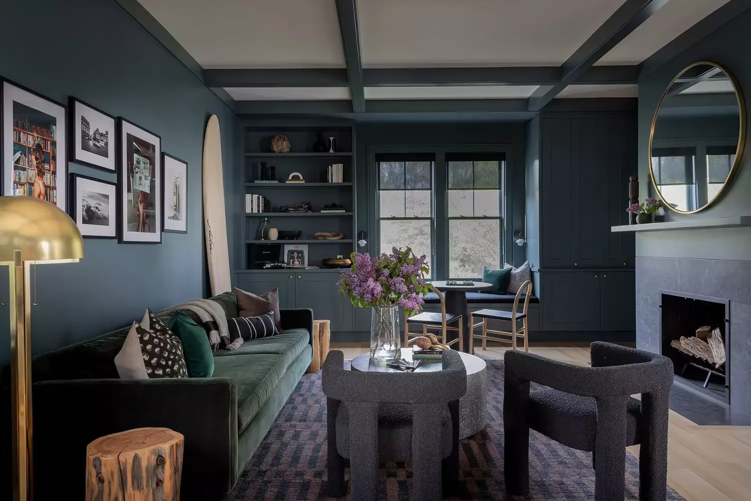 92 Living Room Styling Ideas That Will Transform Your Space Paint It in a Moody Shade