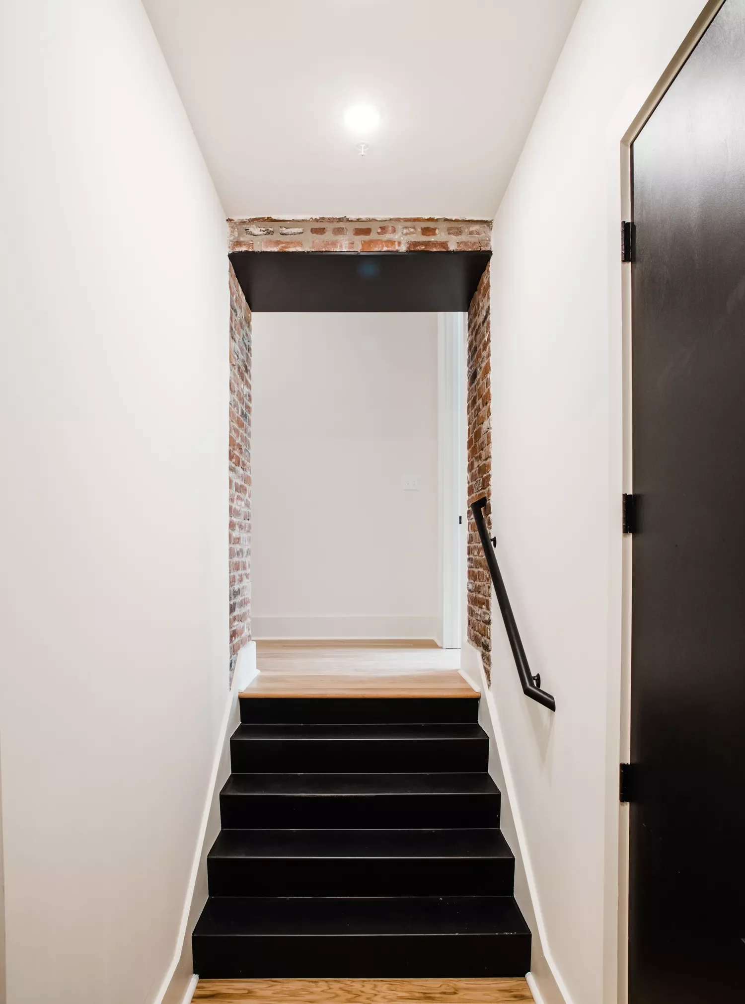 15 Creative Basement Stairway Ideas to Completely Transform Your Lower Level 5 Paint Steps Black