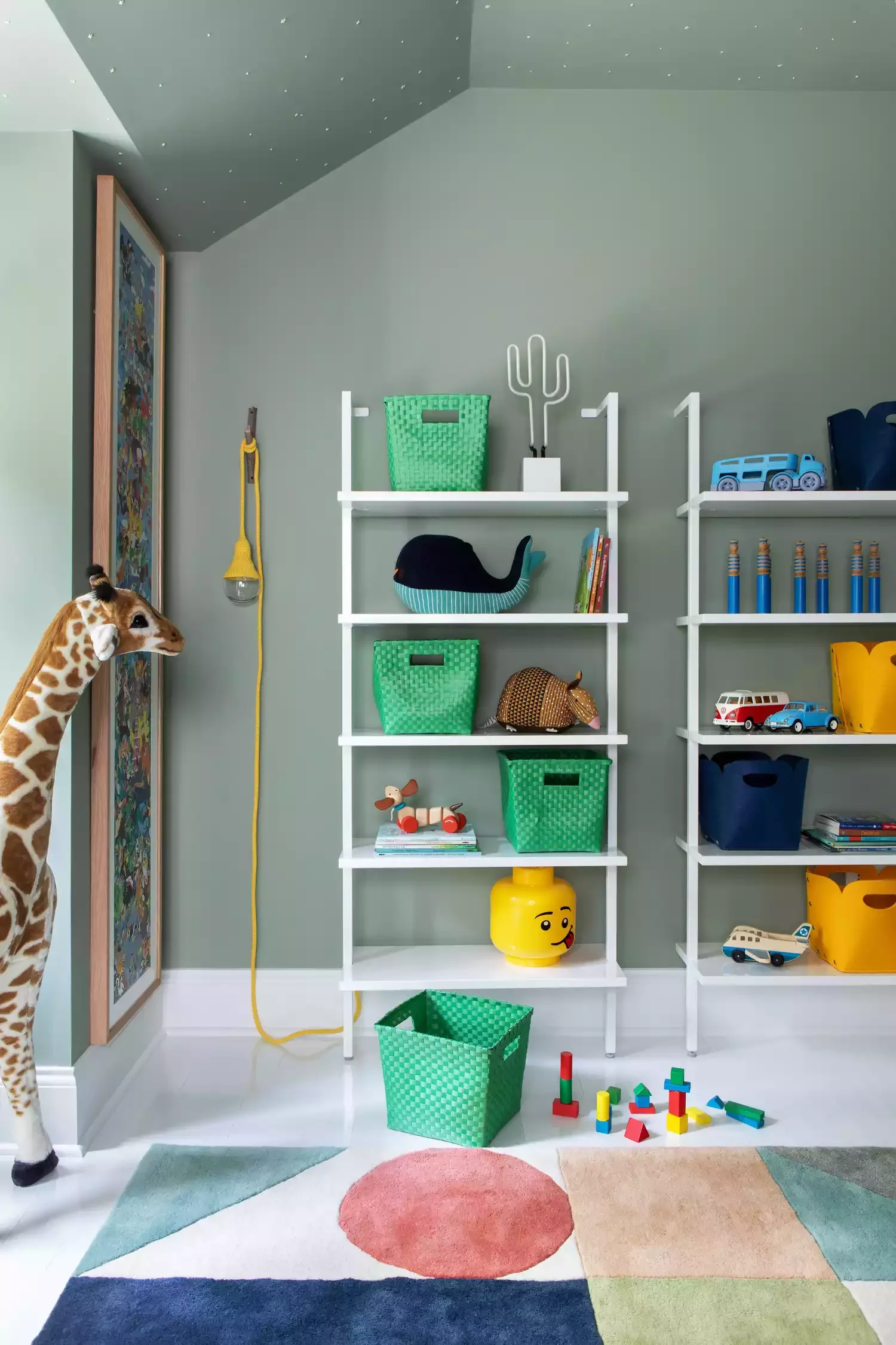 27 Beautiful Sage Green Nursery Ideas to Create Your Baby's Peaceful Haven 13 Paint Walls and Ceiling