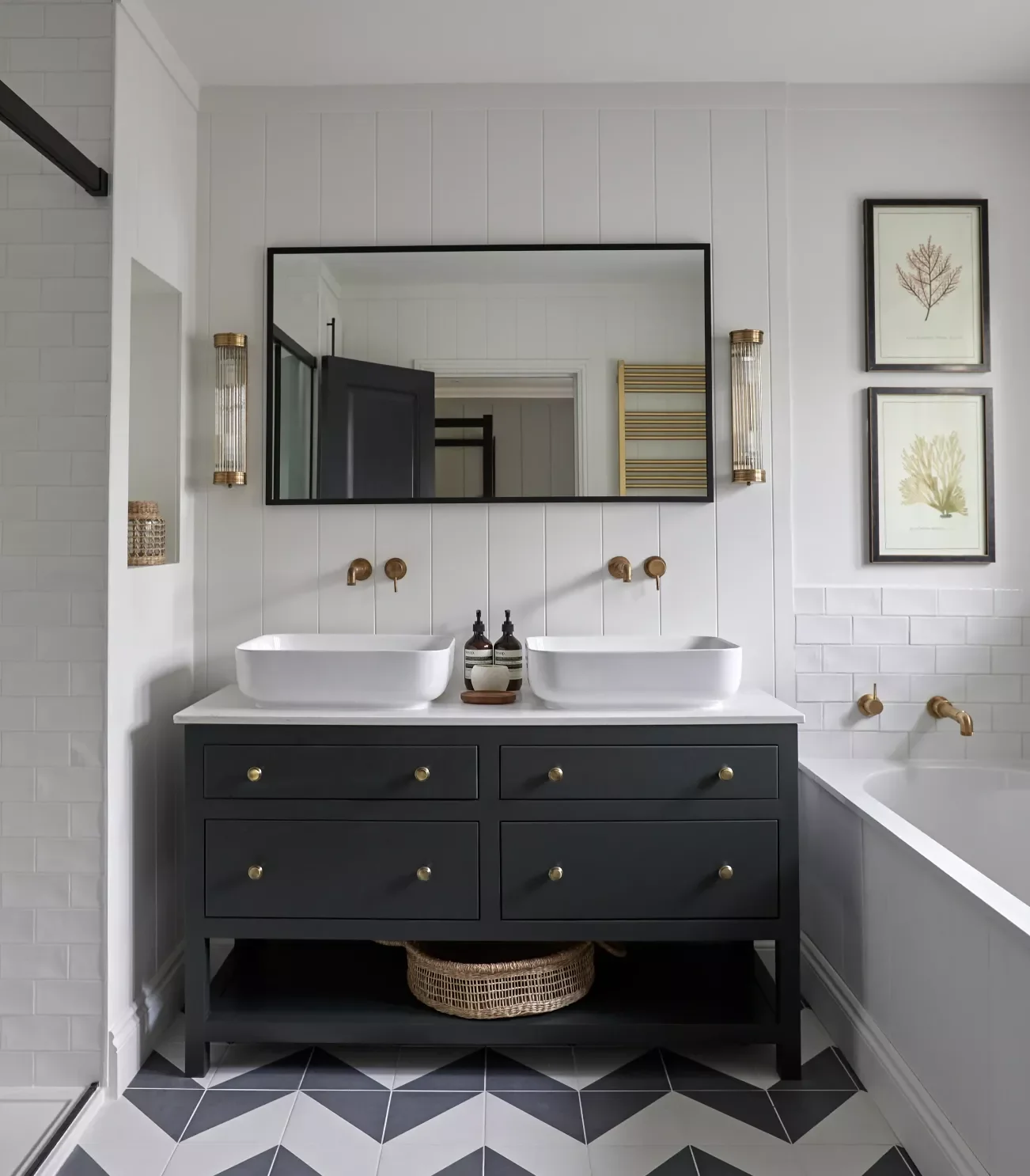22 DIY Bathroom Makeover Ideas That Won't Break Your Budget 22 Paint Your Floor Tile