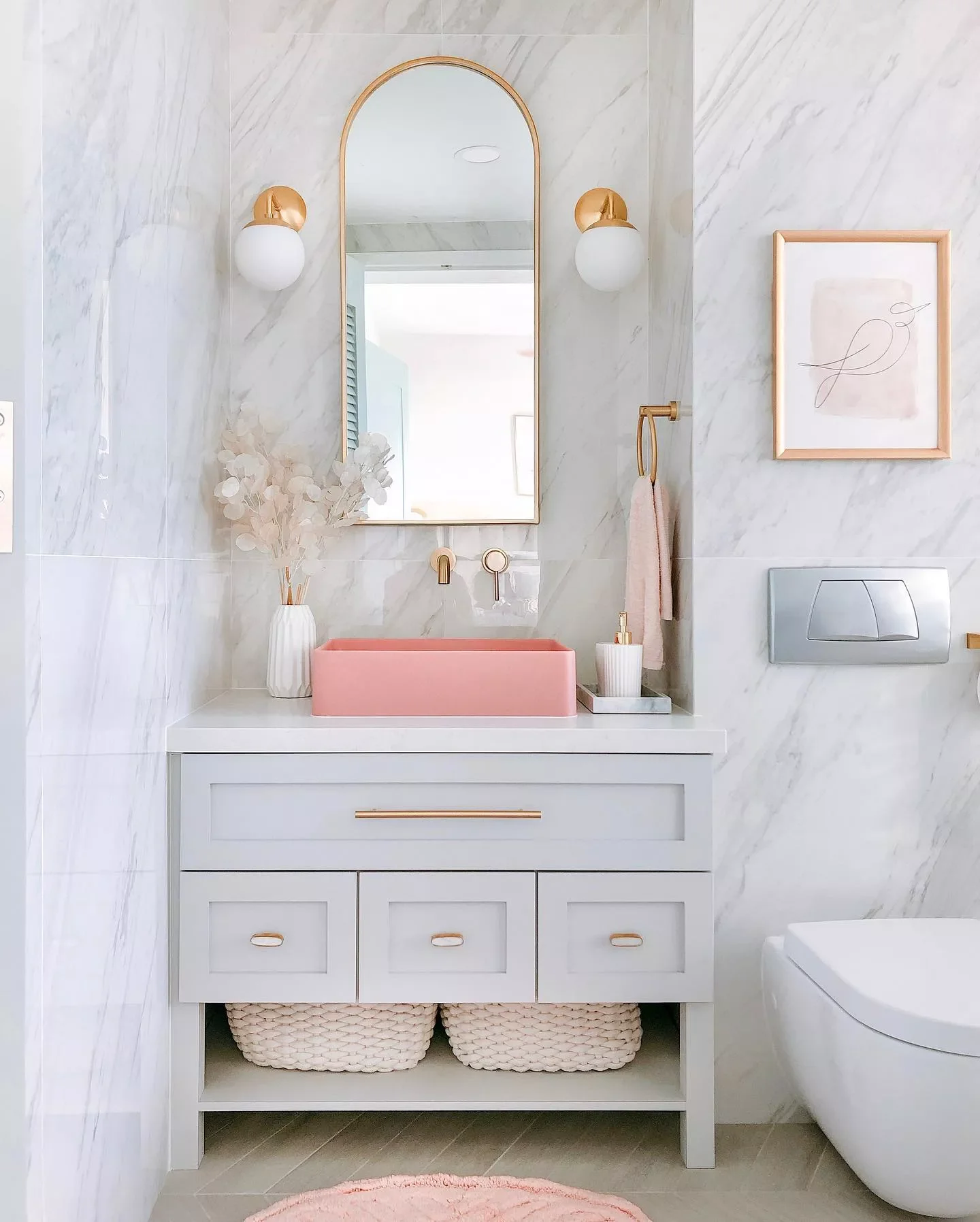 20 Budget-Friendly Ideas to Transform Your Small Bathroom 11 Paint Your Vanity