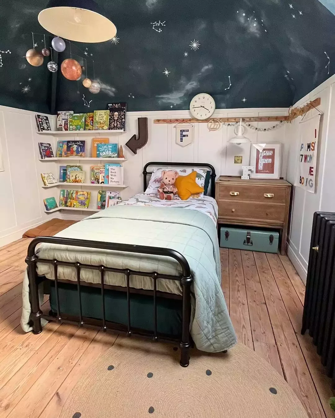 15 Budget-Friendly Ceiling Transformations That Look Like a Million Bucks 6 Paint a Starry Scene