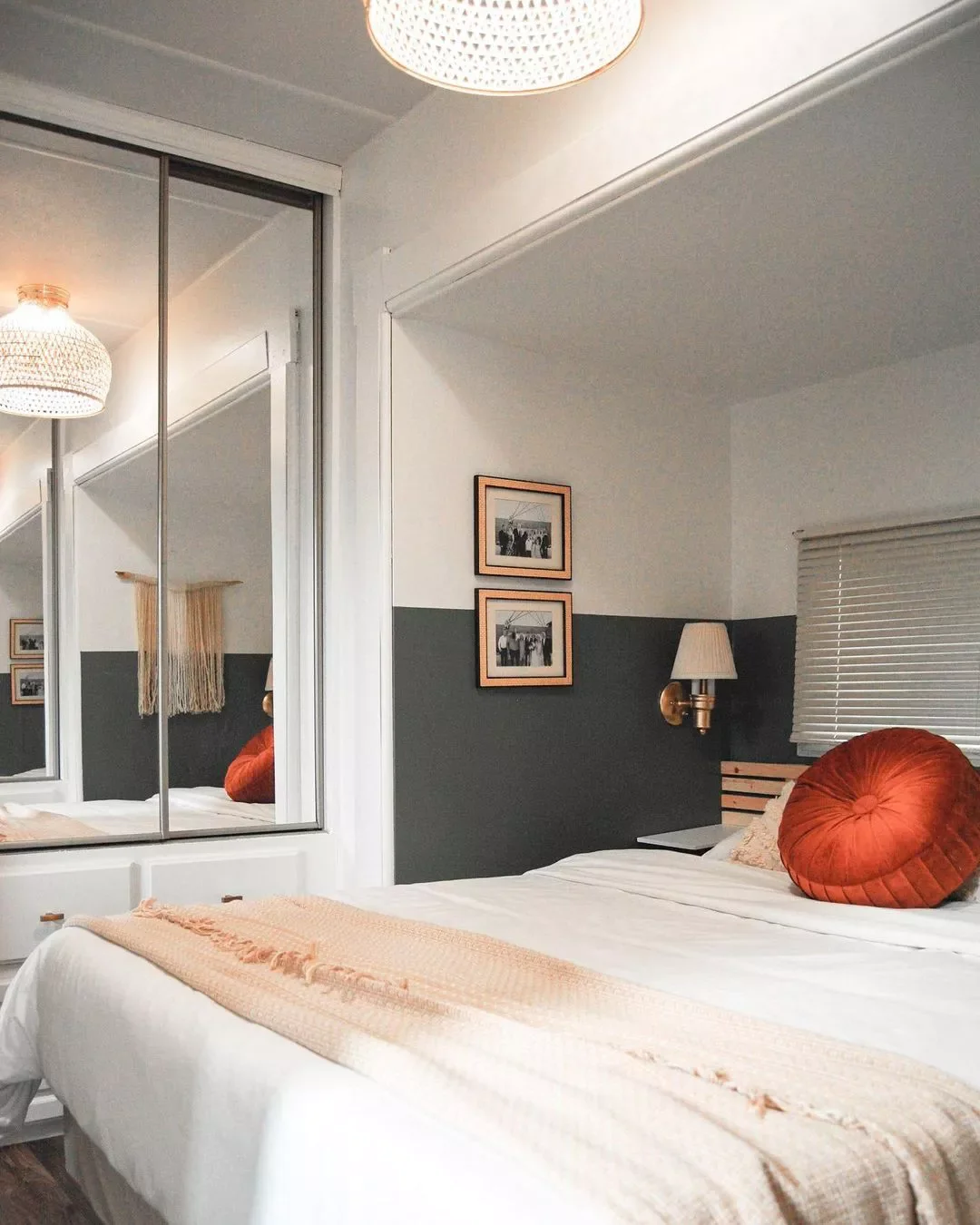 18 Affordable Bedroom Makeover Ideas You Can Start Today 14 Paint a Two Toned Wall