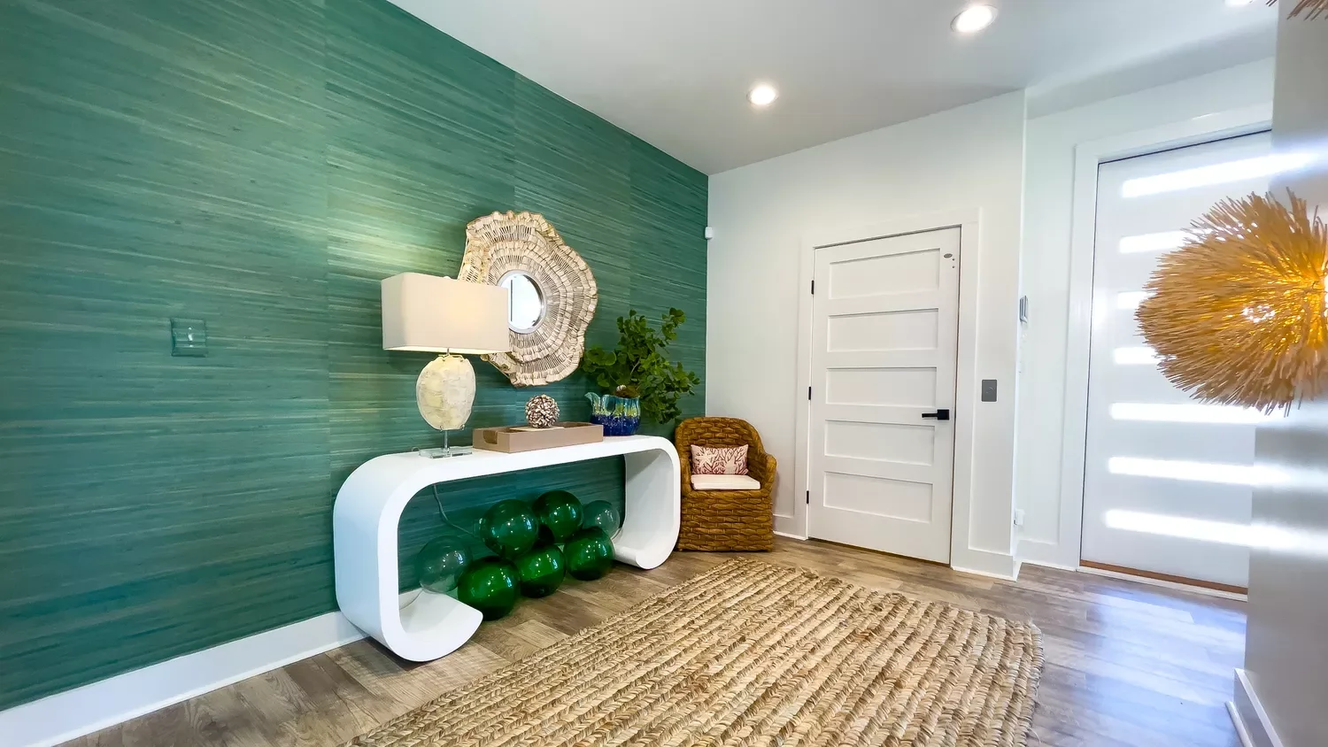 22 Stunning Entryway Wall Ideas That Create an Amazing First Impression 2 Paint an Accent Wall