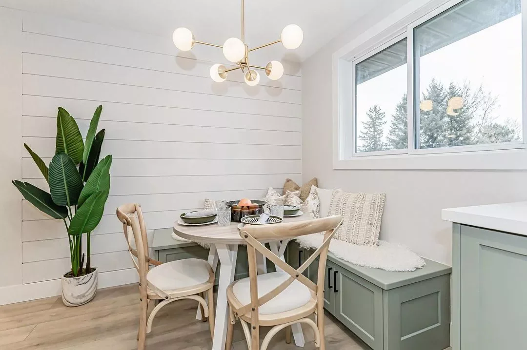 23 Stunning Sage Green Kitchen Ideas That Never Go Out of Style 22 Paint the Banquette