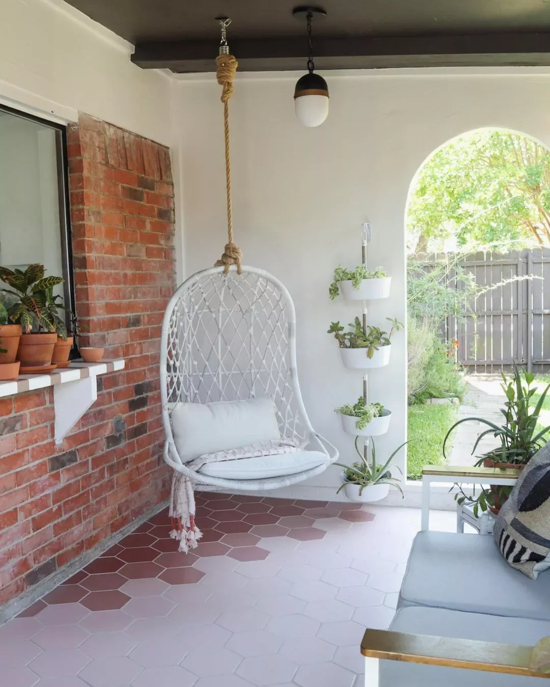 43 Budget-Friendly Backyard Makeover Ideas That Look Expensive 14 Paint the Ceiling and Flooring