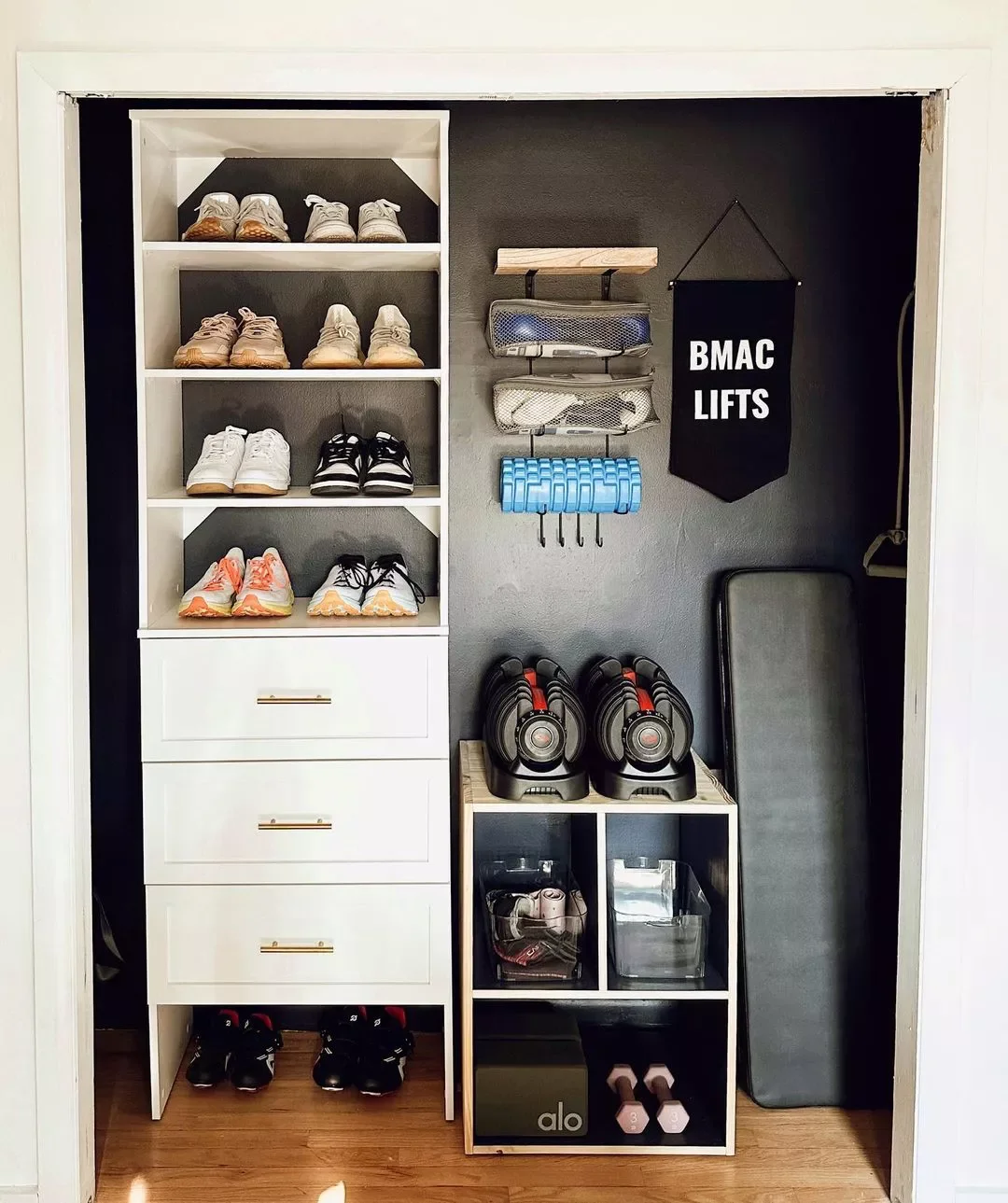 12 Creative Ways to Transform Your Reach-In Closet Into Something Amazing Paint the Closet Interior