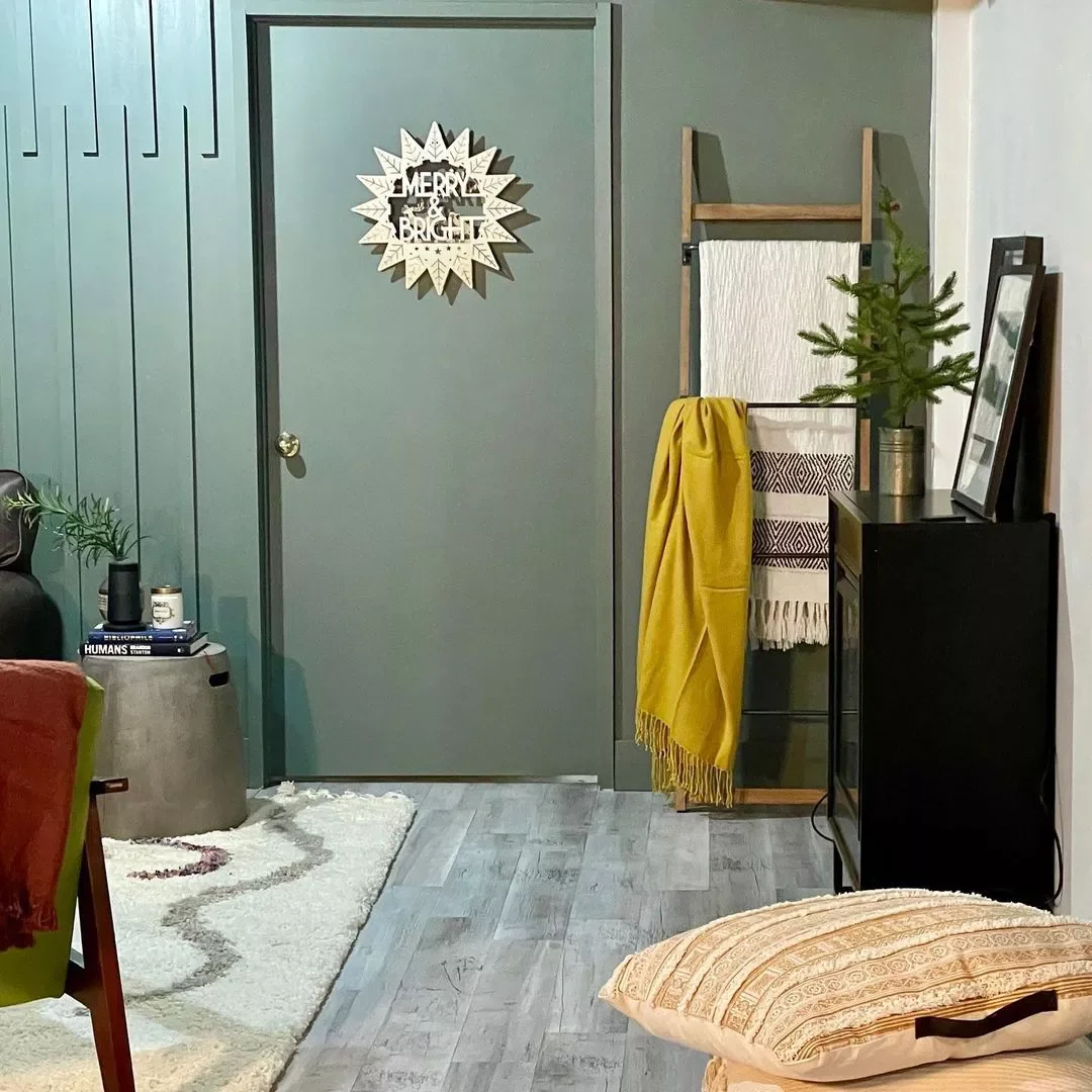 24 Creative Basement Wall Ideas That Will Transform Your Lower Level 16 Paint the Doors