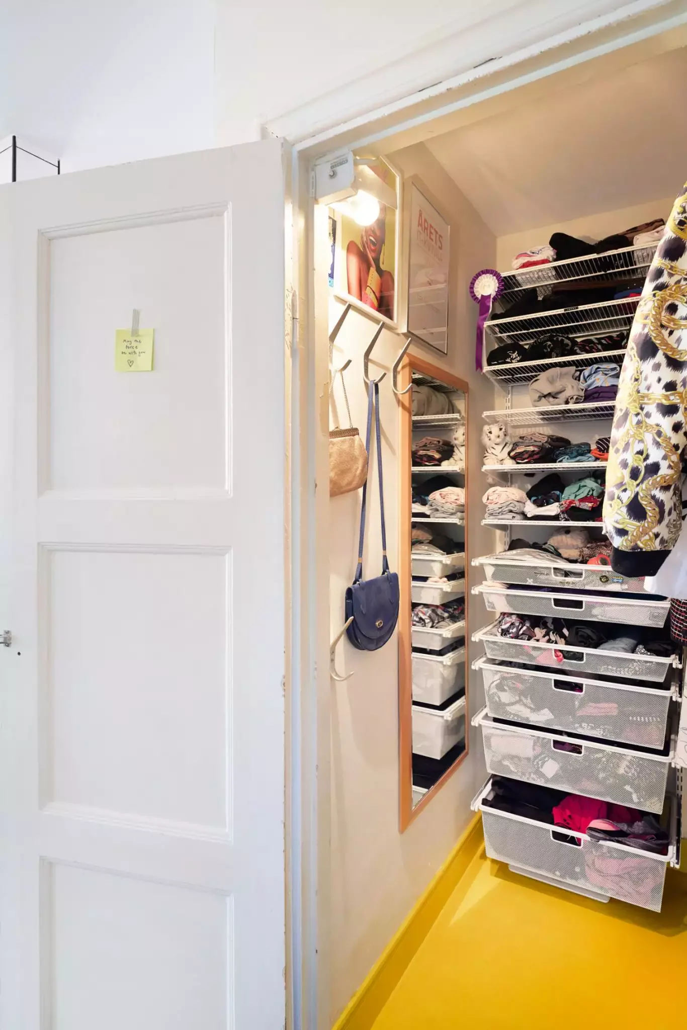 47 Smart Closet Solutions That Will Transform Your Storage Space Paint the Floor