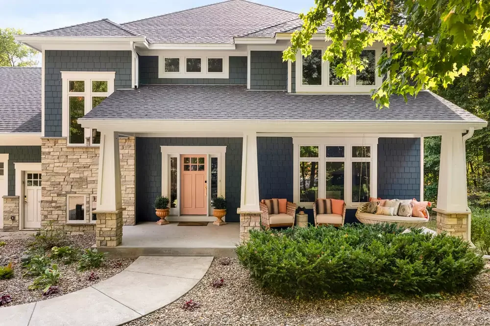 62 Warm and Inviting Front Porch Design Ideas That Welcome Everyone Home 51 Paint the Front Door