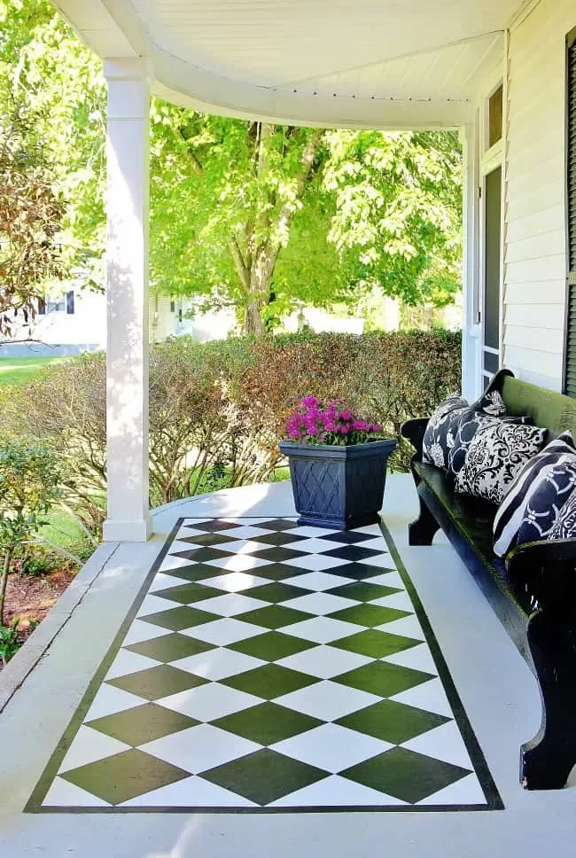 35 Stunning Front Porch Ideas That'll Transform Your Outdoor Welcome Paint the Porch Floor