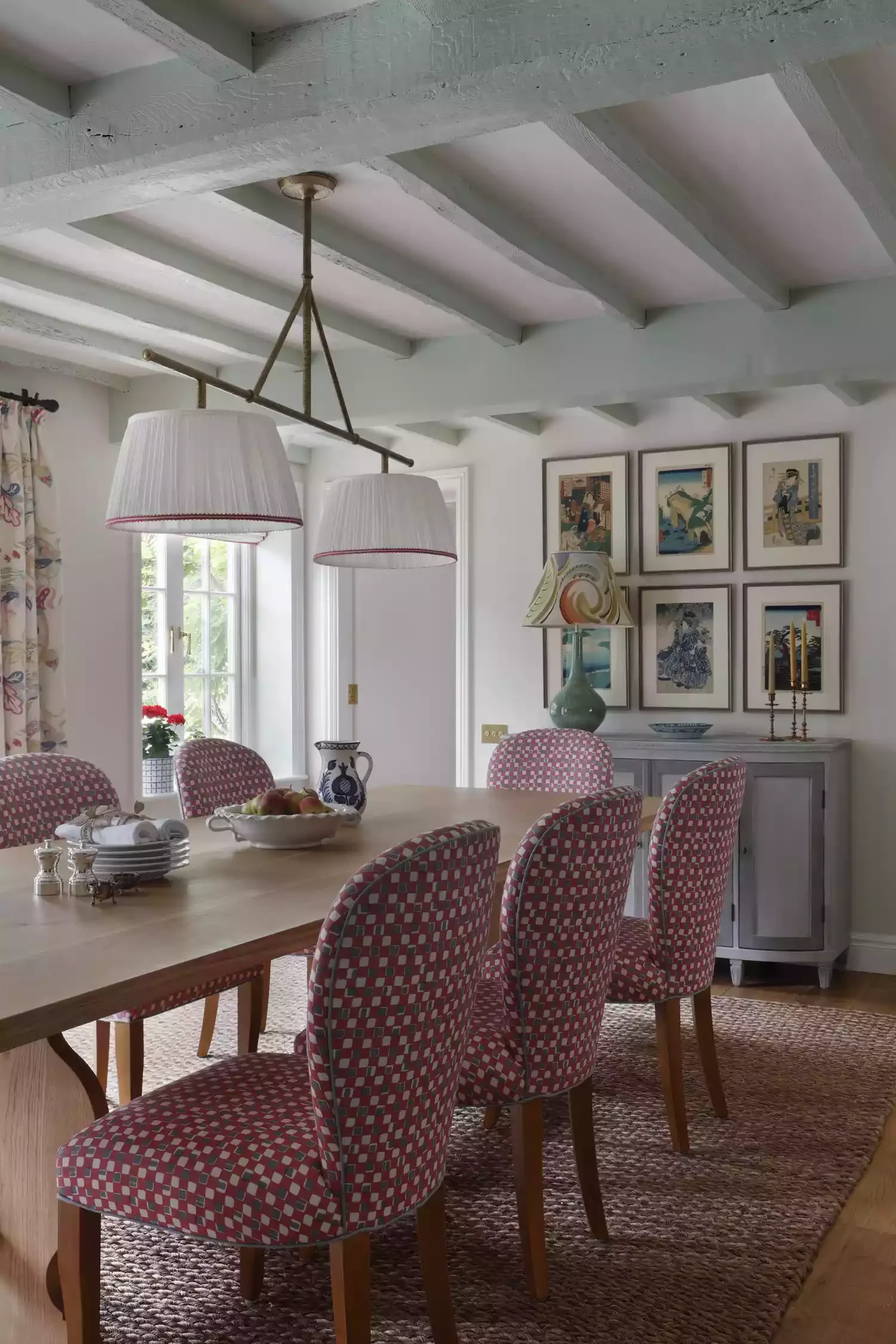 40 Stunning Ceiling Design Ideas to Transform Any Room 8 Painted Beams