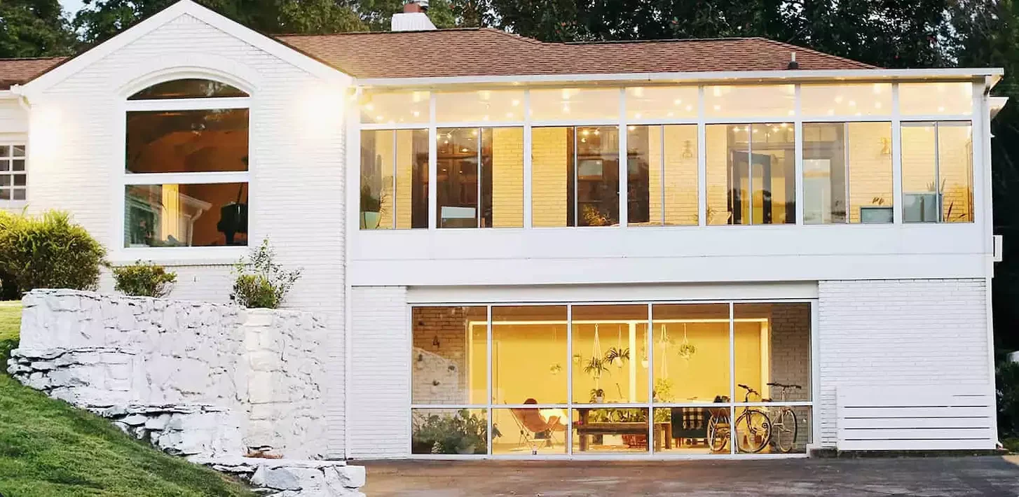 18 Stunning White Brick House Ideas to Transform Your Home's Exterior 13 Painted Brick and Stone