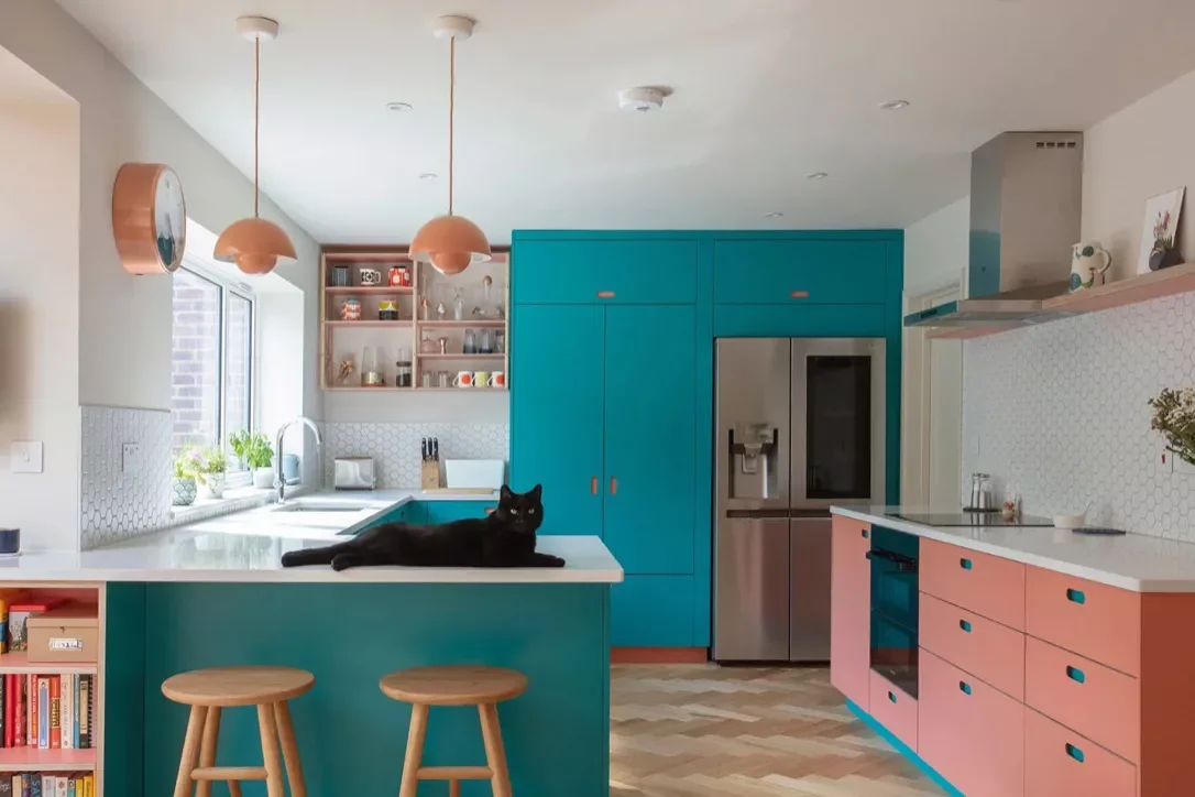 27 Kitchen Bar Ideas That Create the Perfect Entertainment Space Painted Kitchen Bar