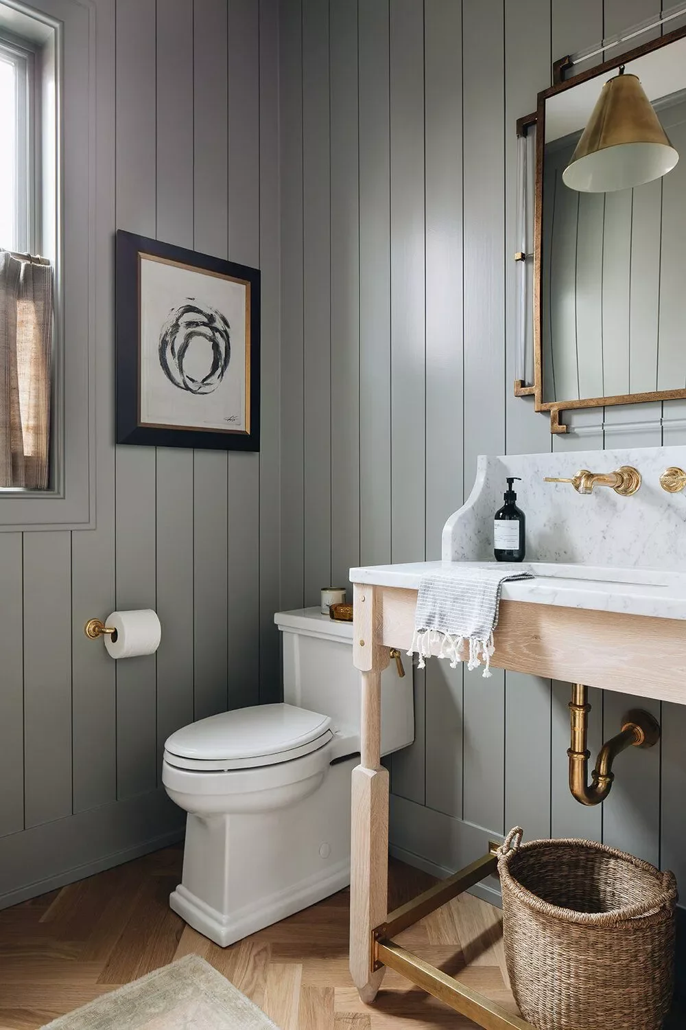 102 Stunning Bathroom Design Ideas That Will Transform Your Space Painted and Unpainted Wood