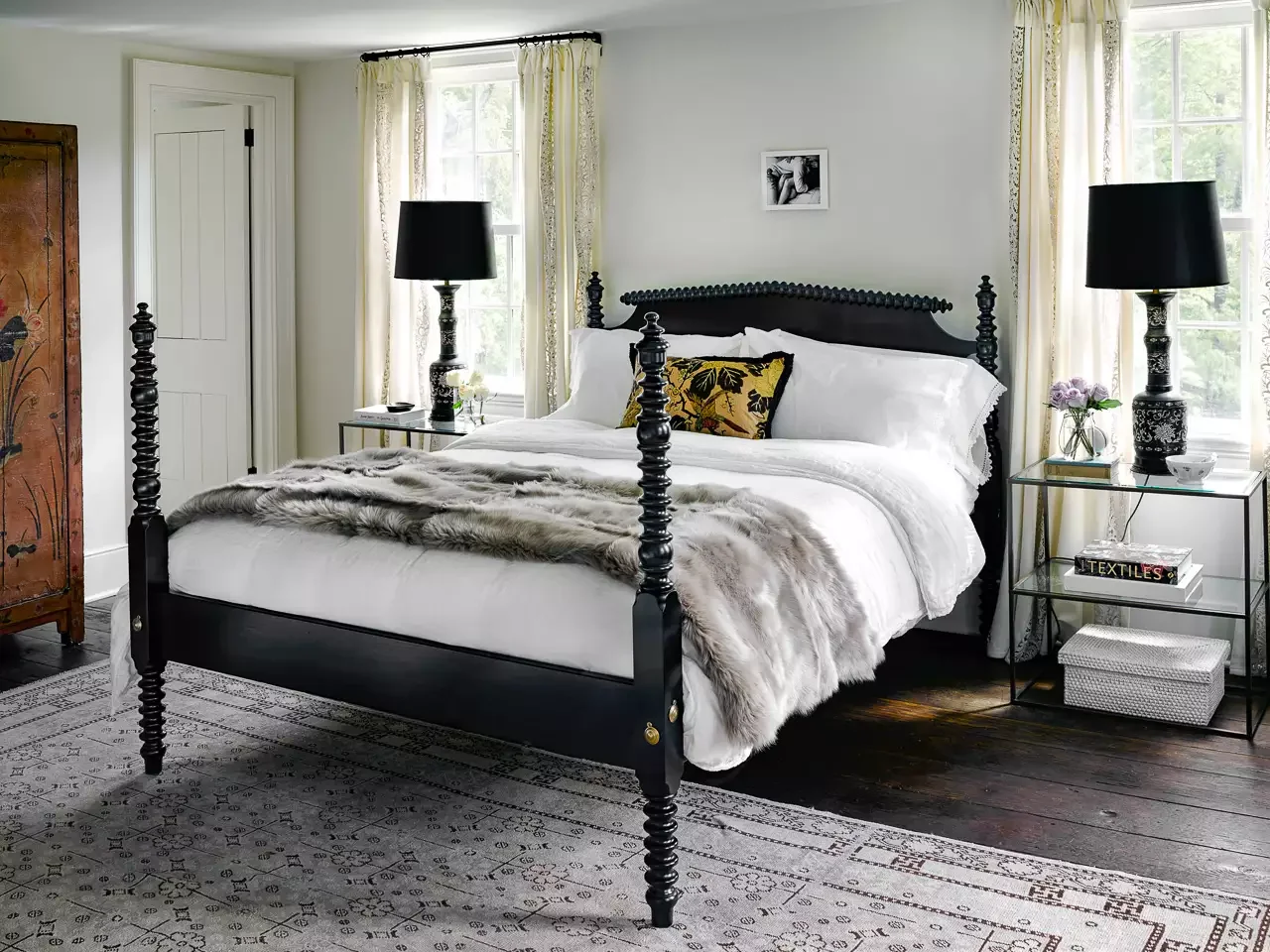 85 Stunning Primary Bedroom Design Ideas to Transform Your Space Pair Black and Gray