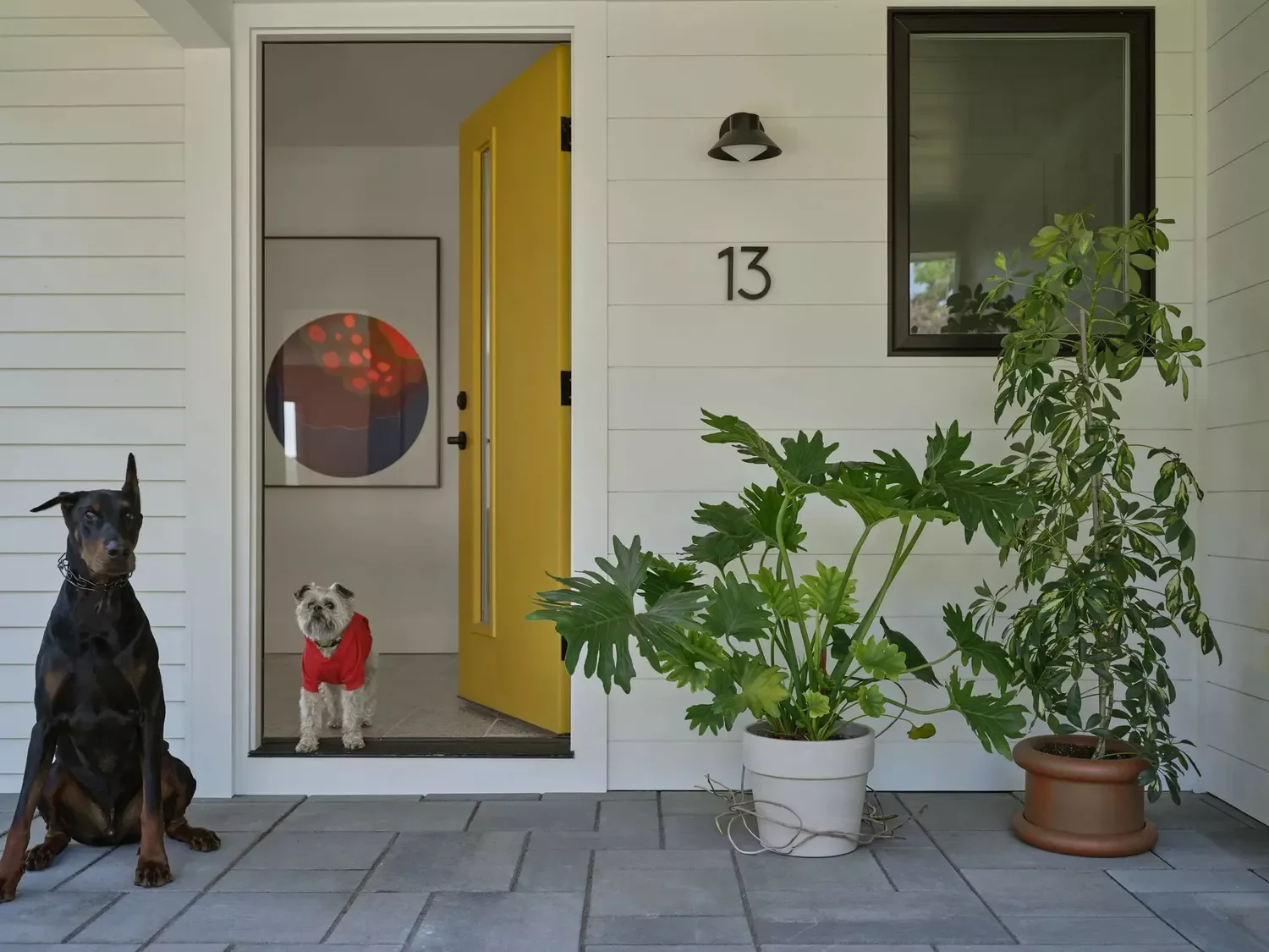 40 Creative House Number Ideas That Will Transform Your Home's Curb Appeal Pair Black and White