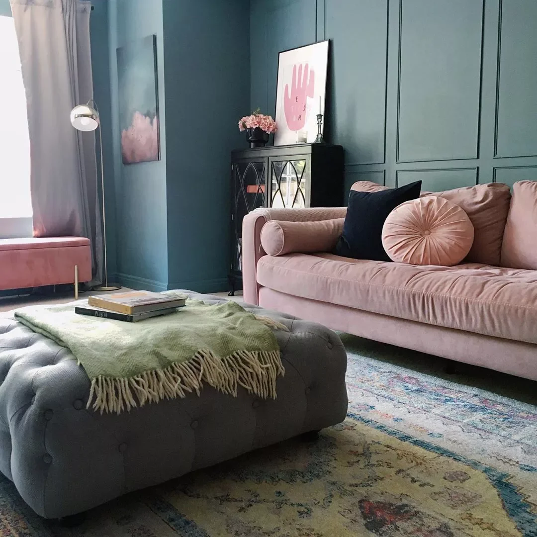 47 Beautiful Blue Room Inspirations to Transform Your Home 13 Pair Blue and Pink