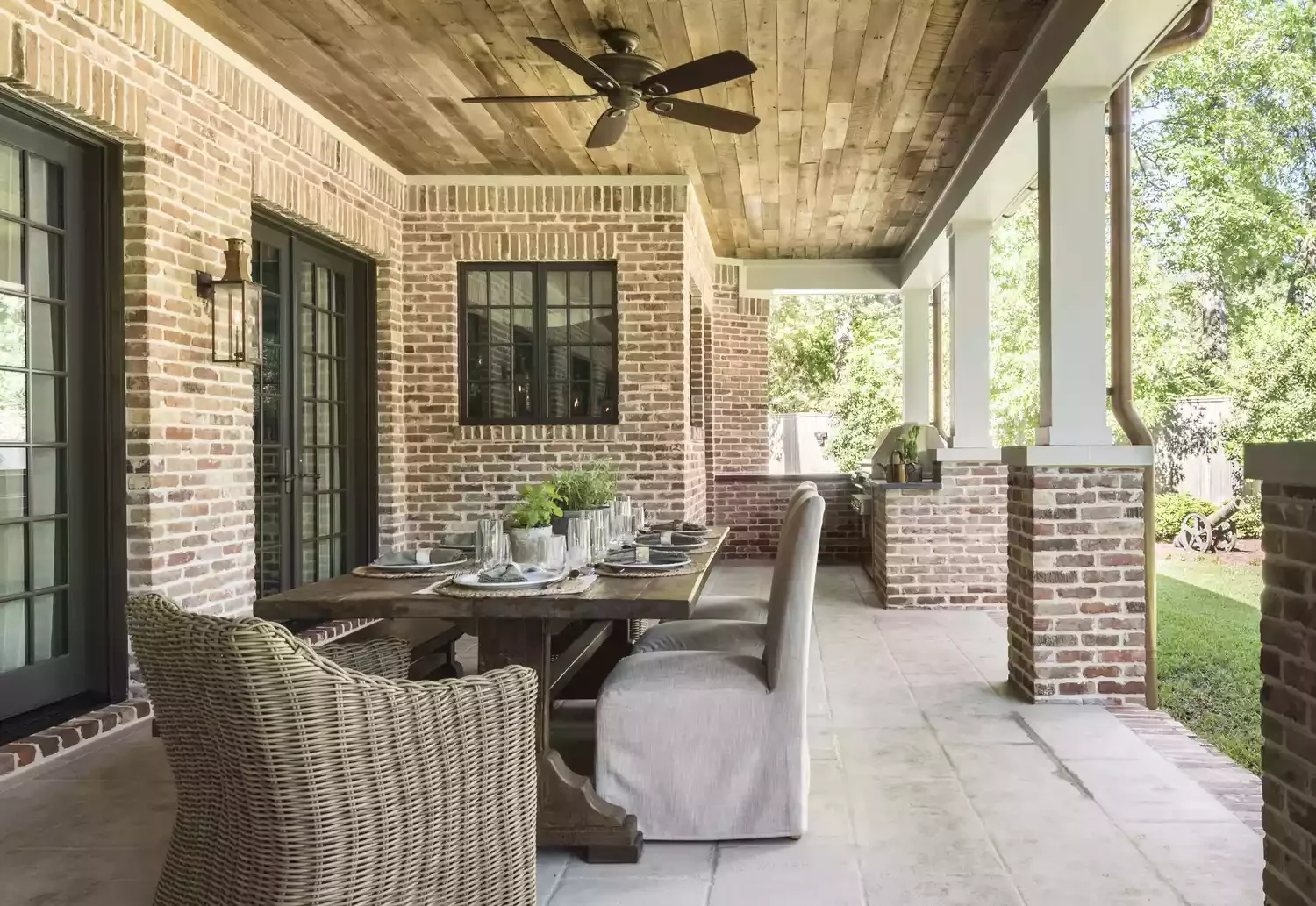 68 Stunning Patio Ideas That Will Transform Your Outdoor Space 25 Pair Brick With Wood