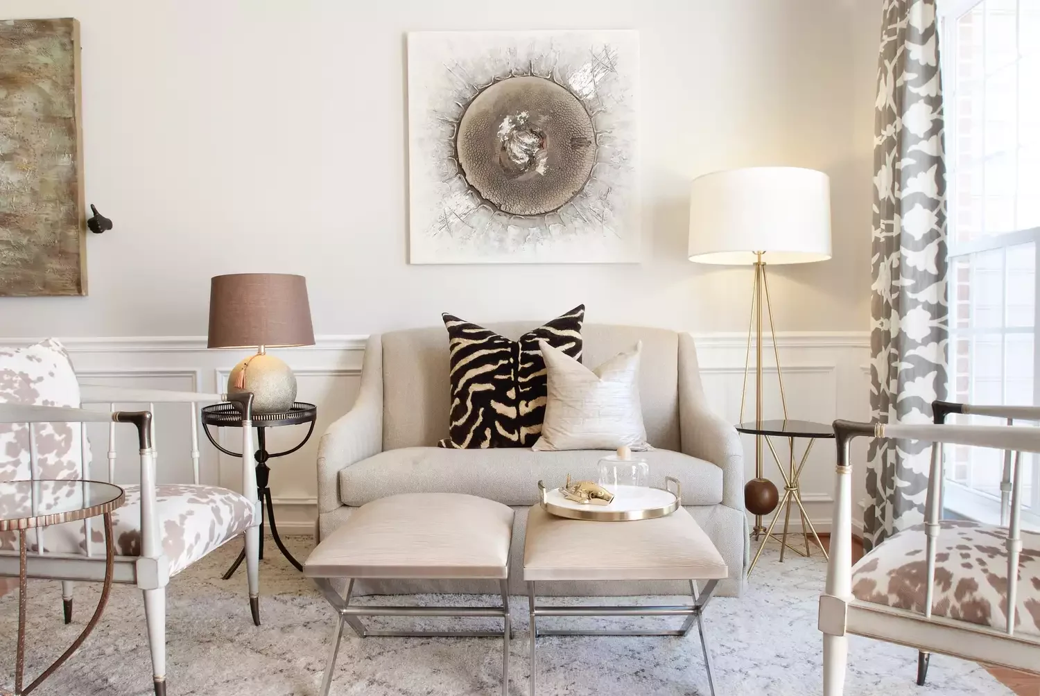 14 Brilliant Living Room Lighting Ideas That Set the Perfect Mood 12 Pair Mismatched Lighting