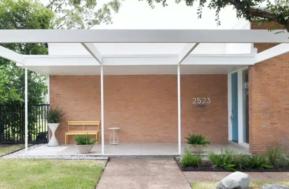 40 Creative House Number Ideas That Will Transform Your Home's Curb Appeal Pair Red Brick With White