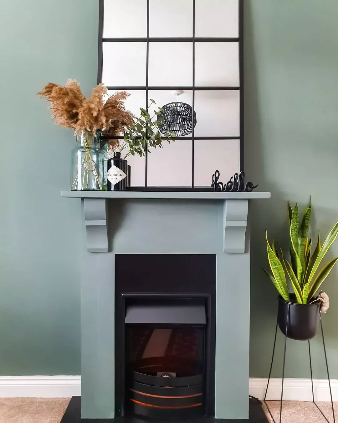 36 Stunning Painted Fireplace Ideas to Transform Your Living Space 36 Pair Together Two Similar Hues