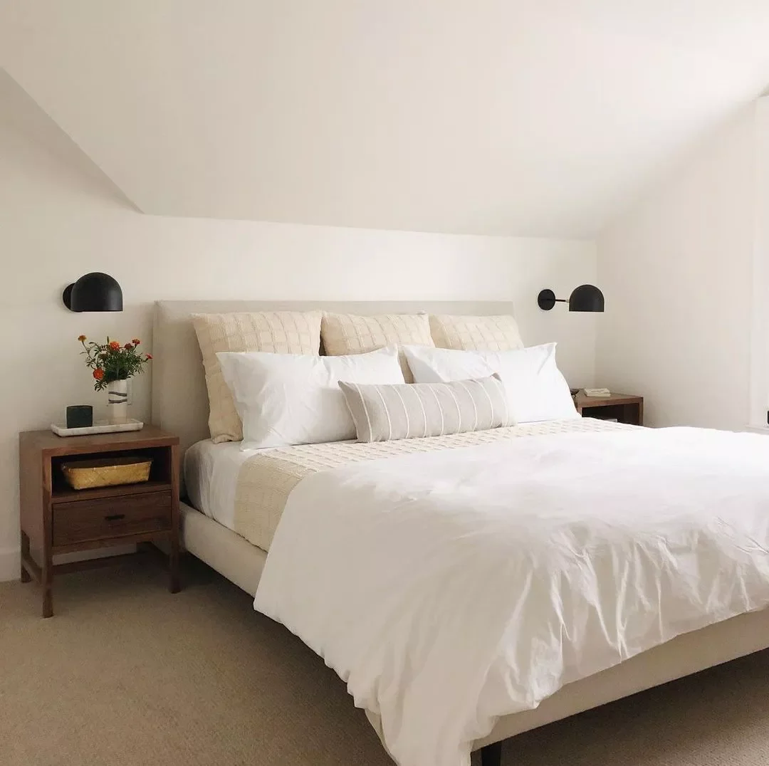 33 Cozy Attic Bedroom Ideas That Will Transform Your Space 29 Pair White and Wood Tones