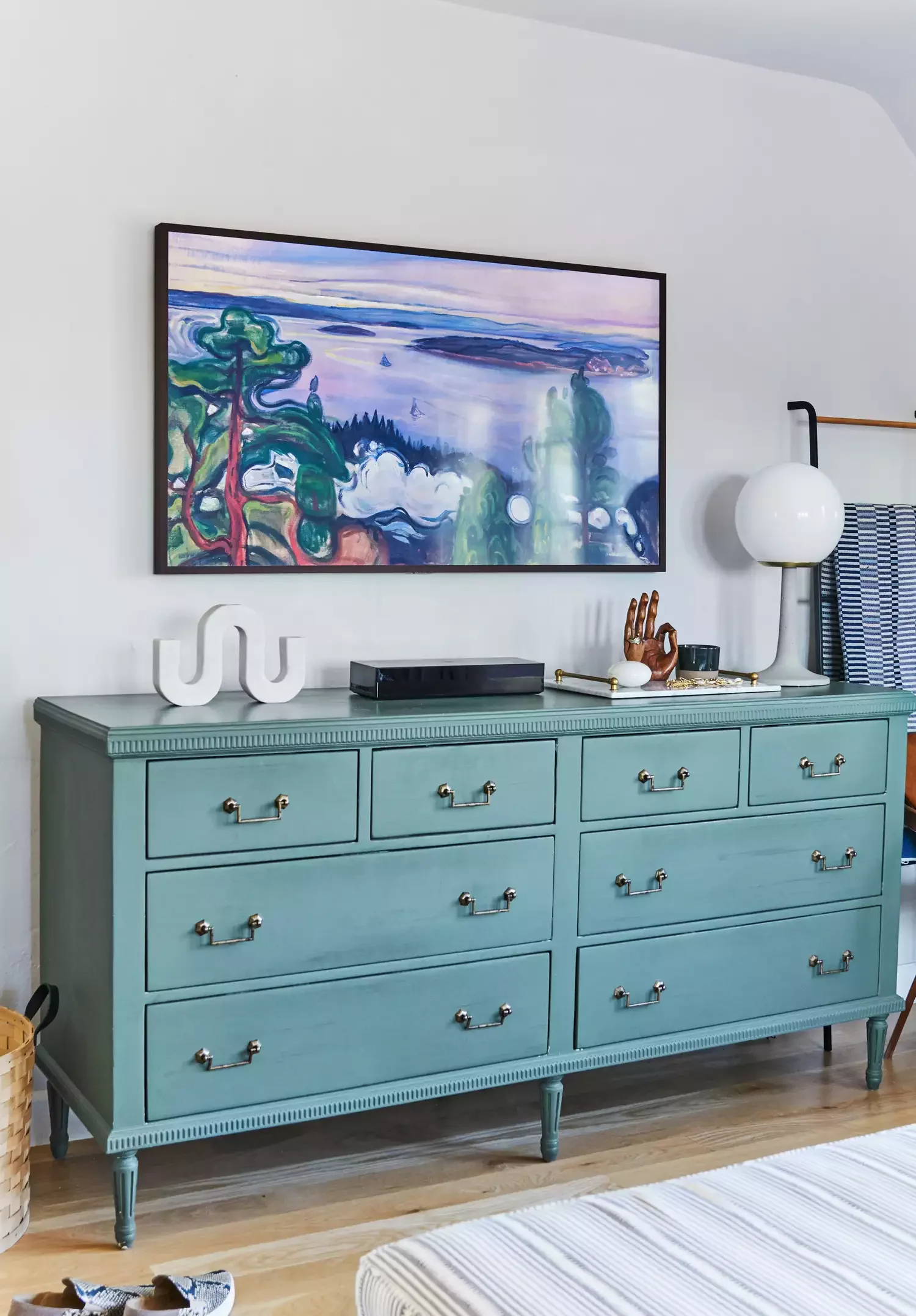 22 Creative Painted Furniture Ideas That Will Transform Your Home Decor 9 Pair With Brass Hardware