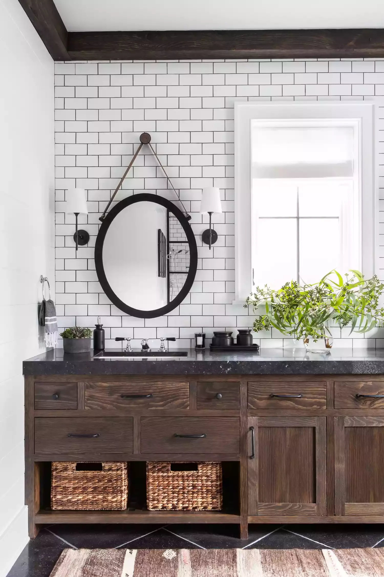 47 Stunning Subway Tile Ideas That'll Transform Your Space From Timeless to Trendy 27 Pair With Dark Wood