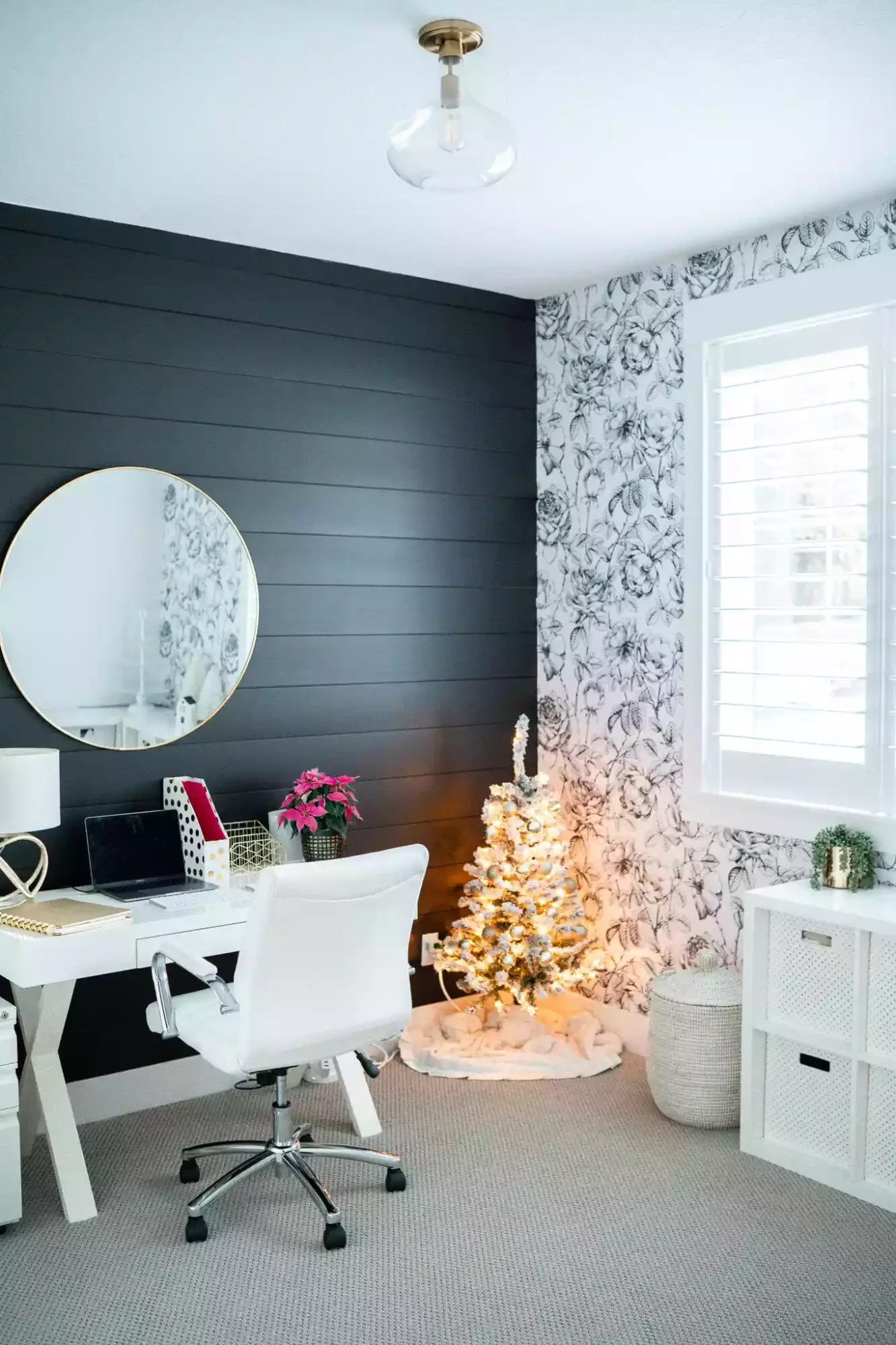 33 Stunning Shiplap Accent Wall Ideas to Transform Your Home 10 Pair With Wallpaper