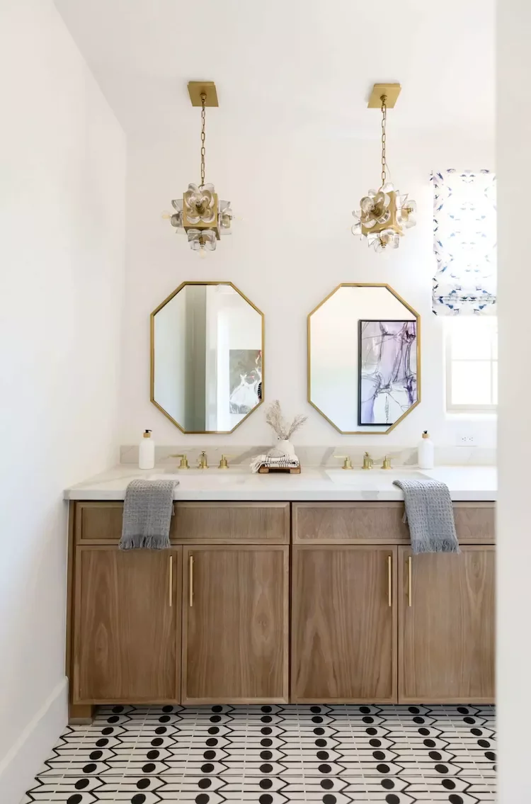 102 Stunning Bathroom Design Ideas That Will Transform Your Space Pair of Bathroom Mirrors