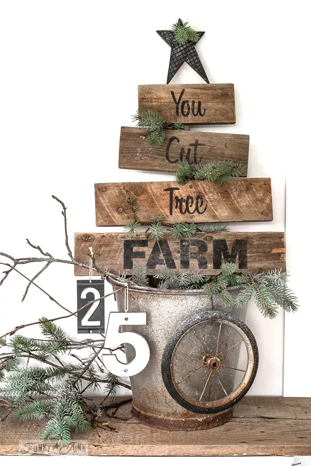 43 DIY Christmas Tree Ideas That Will Wow Your Holiday Guests Pallet Christmas Tree Sign