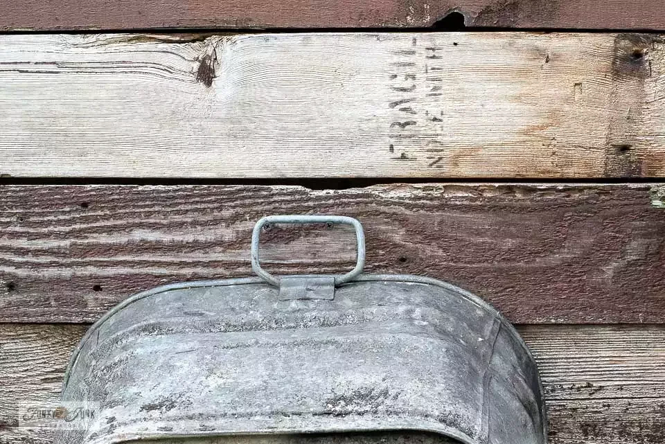 Pallet Stamped Wood Fence