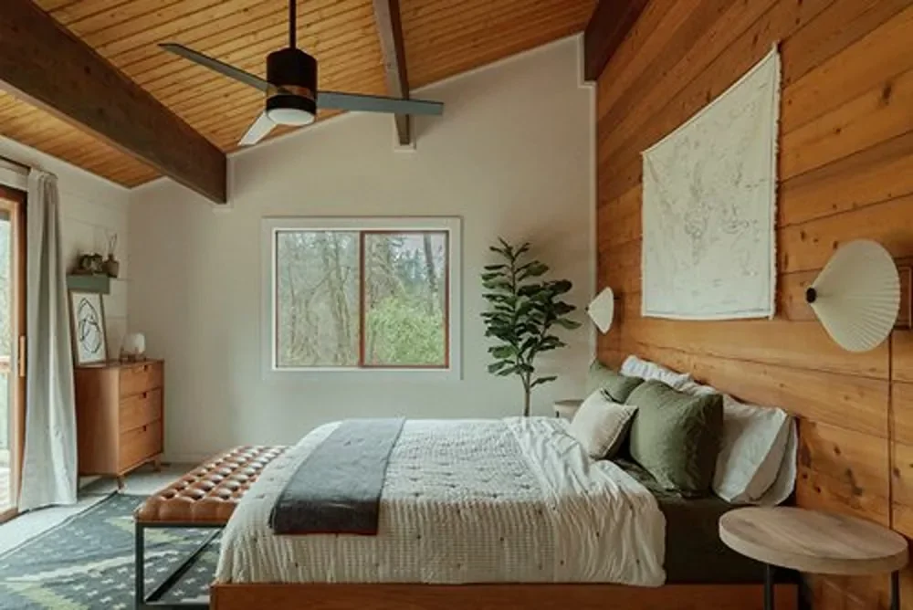 22 Rustic Bedroom Designs That Create Your Perfect Cozy Retreat 5 Paneled Bedroom