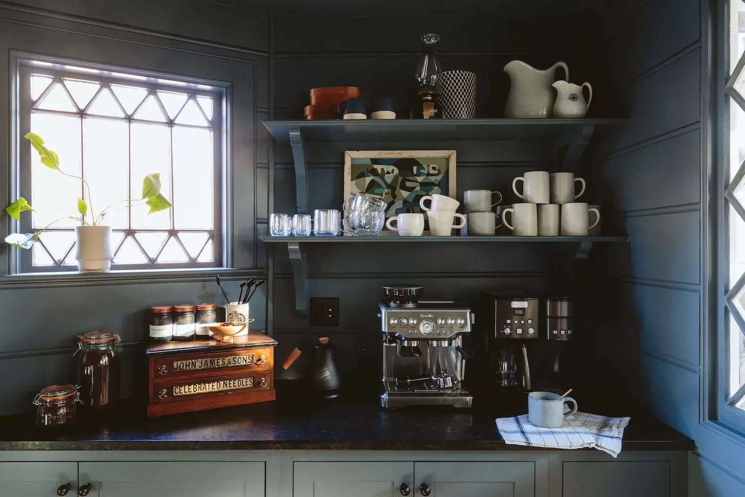 43 Stylish Coffee Bar Ideas That'll Transform Your Morning Routine Pantry Coffee Bar