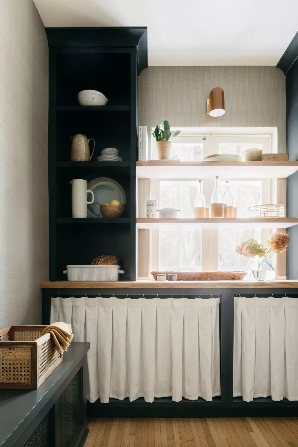 36 Kitchen Pantry Ideas That Look Amazing Pantry Window Shelves
