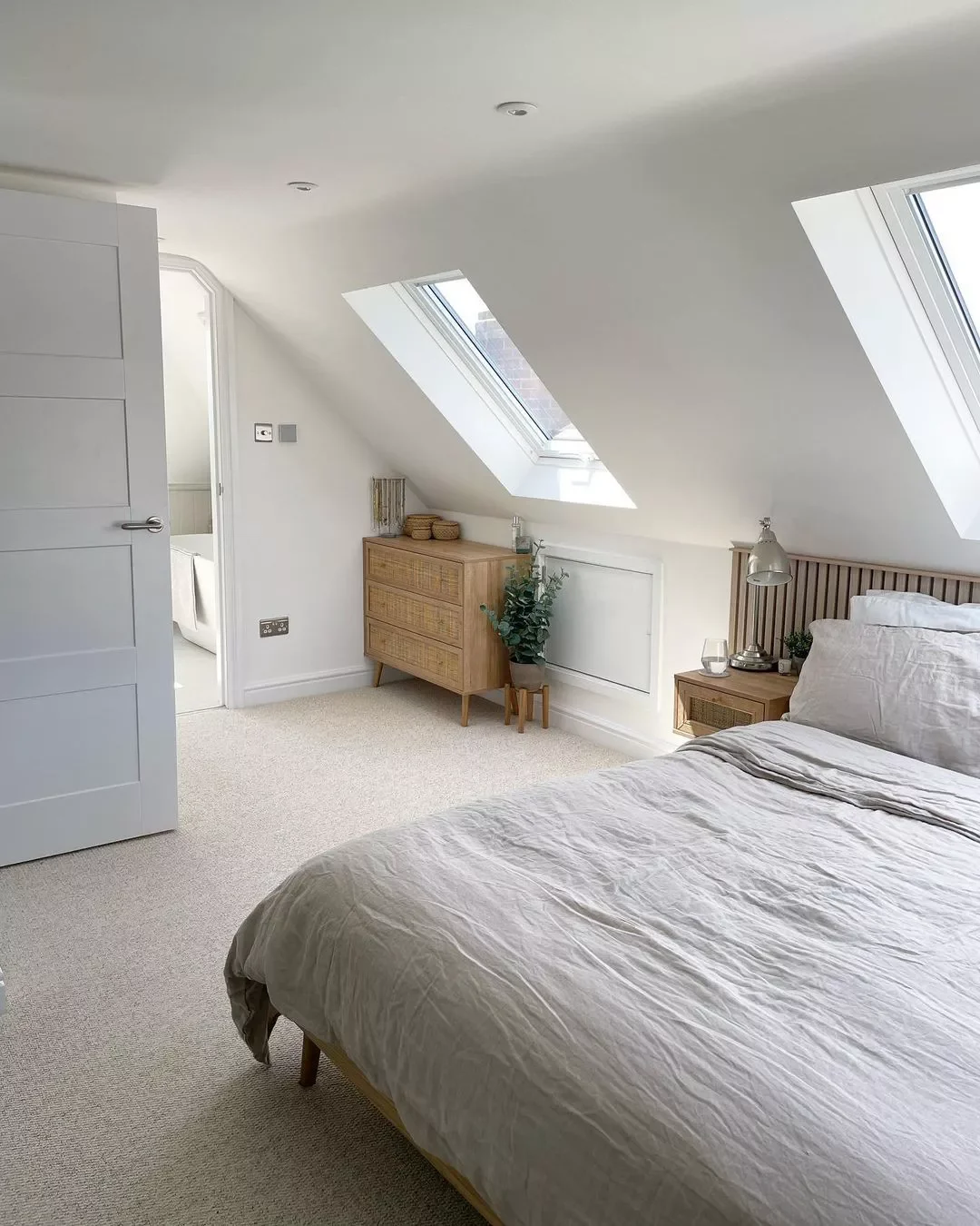 20 Breathtaking Attic Transformations That'll Inspire Your Next Project 6 Pared-Back Attic