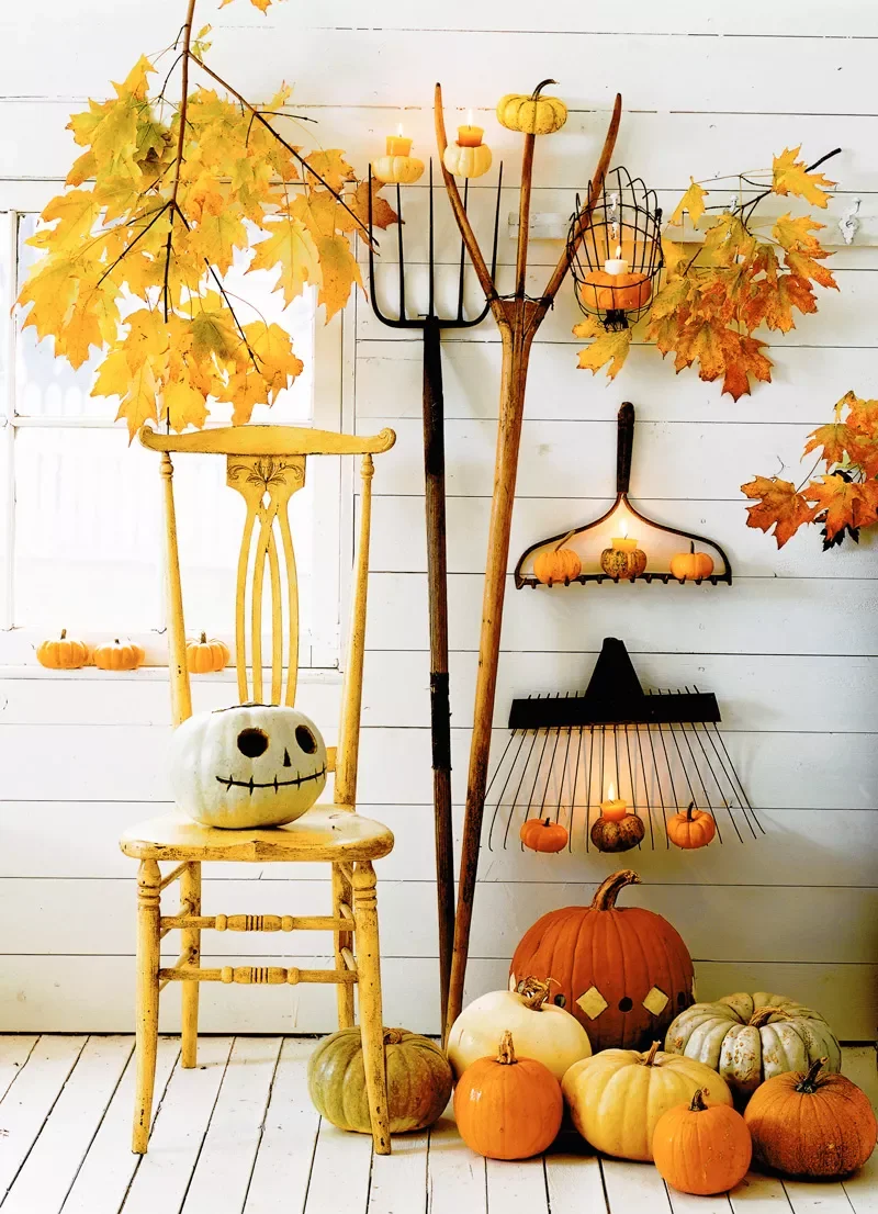 90 Creative Pumpkin Decorating Ideas to Try This Season 8 Party Pumpkin Display